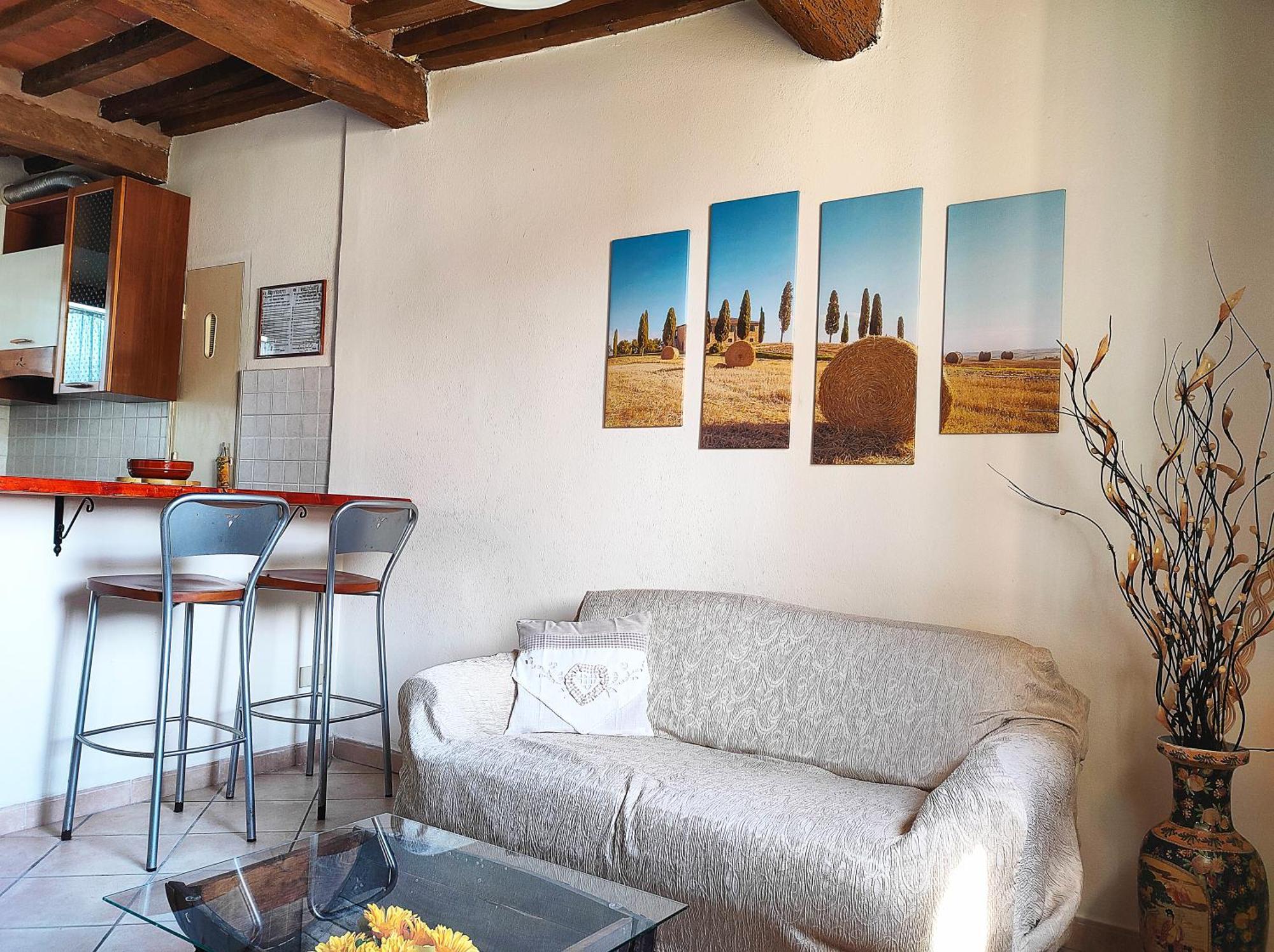 La Casina Di Colle - Appartamento Rustico Sulle Colline Di Pisa Casciana Terme Dış mekan fotoğraf
